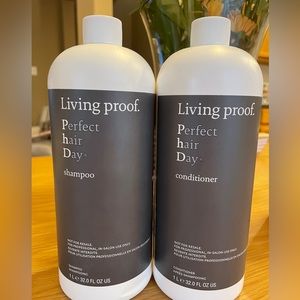 New! Living Proof Perfect Hair Day Shampoo & Conditioner  Jumbo 32oz size